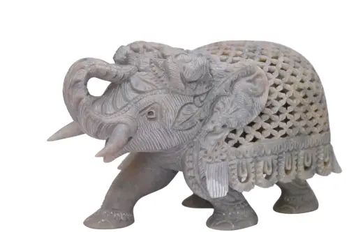 Trunk up chaddar Elephant